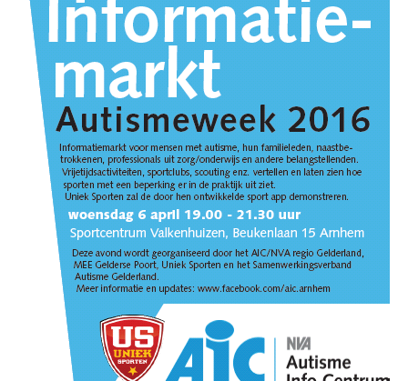 Sportief bezig zijn in de Autismeweek? afbeelding nieuwsbericht Sportief bezig zijn in de Autismeweek? afbeelding nieuwsbericht
