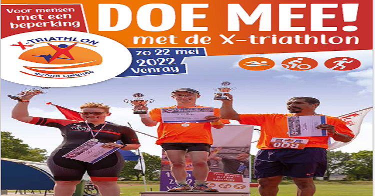 Doe mee aan de X-triathlon! afbeelding nieuwsbericht Doe mee aan de X-triathlon! afbeelding nieuwsbericht