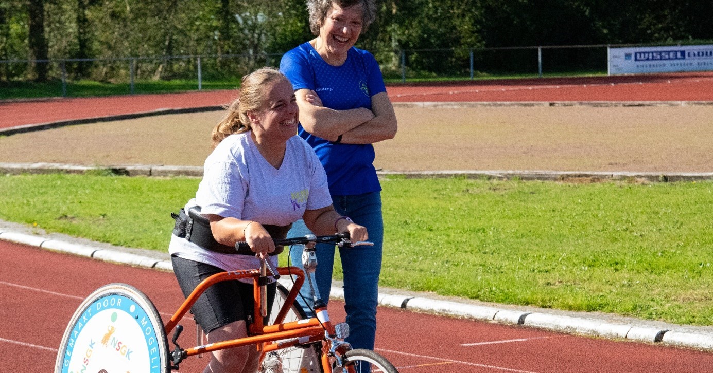 ‘’Als je een arm of een been kan bewegen, moet je kunnen sporten.’’ zegt Cathrien Hesselink afbeelding nieuwsbericht ‘’Als je een arm of een been kan bewegen, moet je kunnen sporten.’’ zegt Cathrien Hesselink afbeelding nieuwsbericht