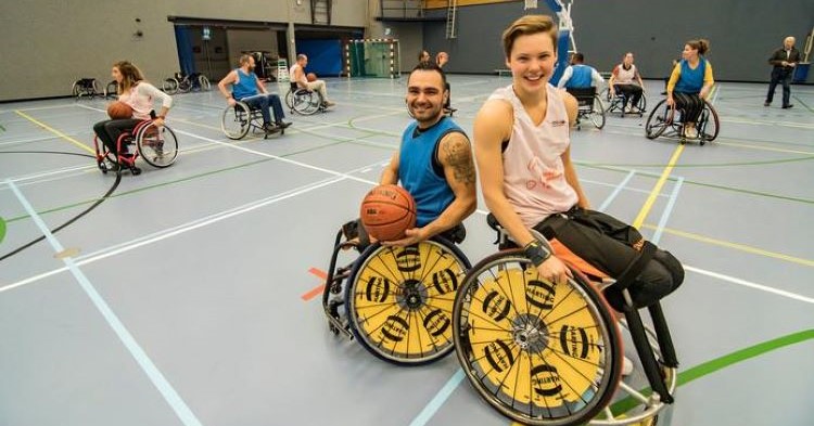 Ervaar en leer rolstoelbasketballen in Nieuwegein, start vandaag! afbeelding nieuwsbericht