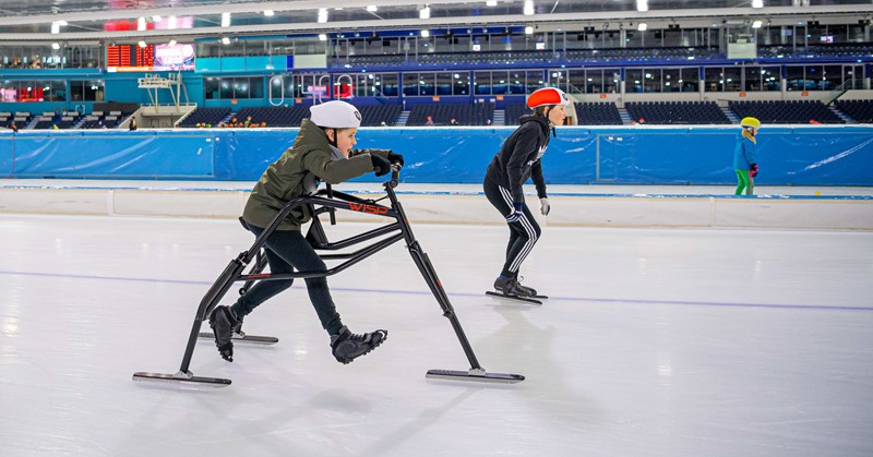 Sport van de week: frame schaatsen afbeelding nieuwsbericht