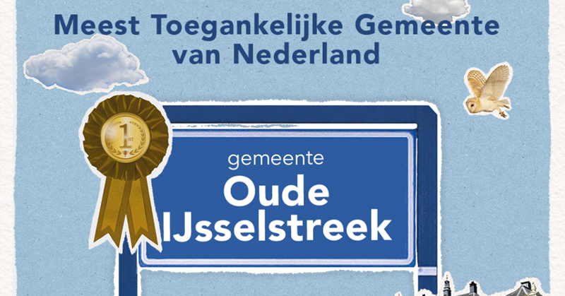 Oude IJsselstreek Meest Toegankelijke Gemeente van Nederland afbeelding nieuwsbericht