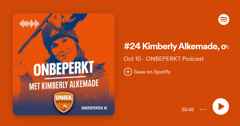 ONBEPERKT Podcast, aflevering 24: Kimberly Alkemade afbeelding nieuwsbericht