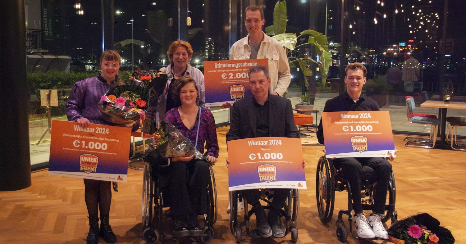 Winnaars Uniek Sporten Talent 2024 gehuldigd tijdens benefietdiner afbeelding nieuwsbericht Winnaars Uniek Sporten Talent 2024 gehuldigd tijdens benefietdiner afbeelding nieuwsbericht