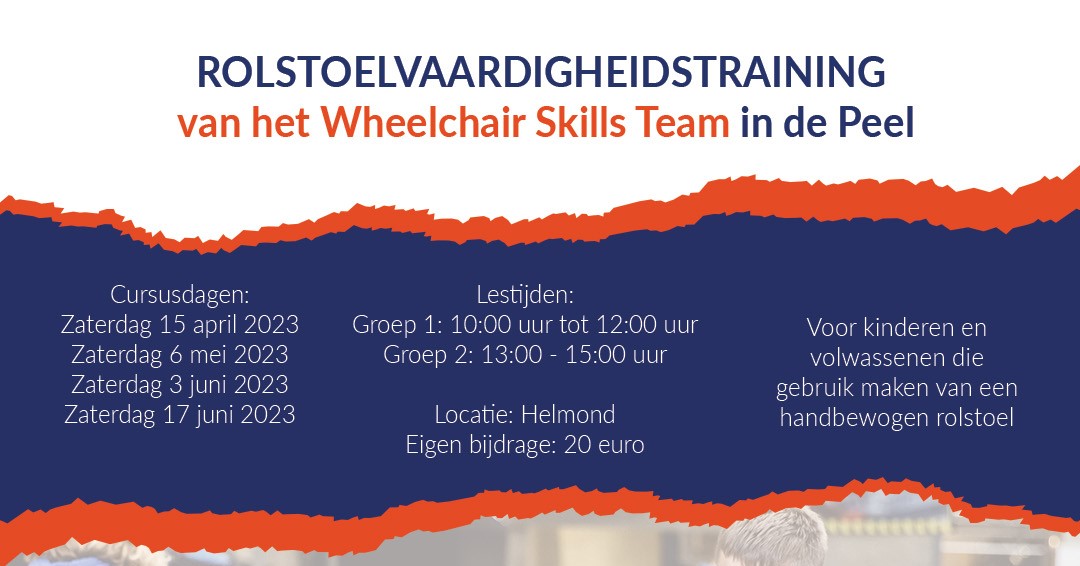 Rolstoelvaardigheidstrainingen in de Peel afbeelding nieuwsbericht Rolstoelvaardigheidstrainingen in de Peel afbeelding nieuwsbericht