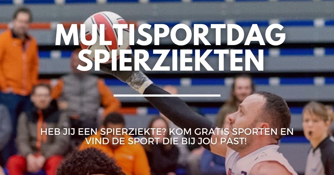 Multiesportdag voor mensen met een spierziekte afbeelding nieuwsbericht Multiesportdag voor mensen met een spierziekte afbeelding nieuwsbericht