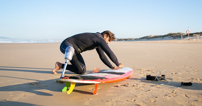 Surfen: de ideale zomersport, ook met een beperking! afbeelding nieuwsbericht