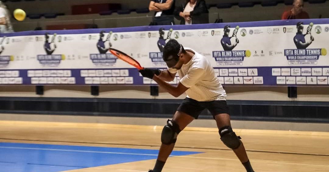 Blindentennis strijkt neer in Brabant: "Snelst groeiende sport voor mensen met een beperking"  afbeelding nieuwsbericht Blindentennis strijkt neer in Brabant: "Snelst groeiende sport voor mensen met een beperking"  afbeelding nieuwsbericht