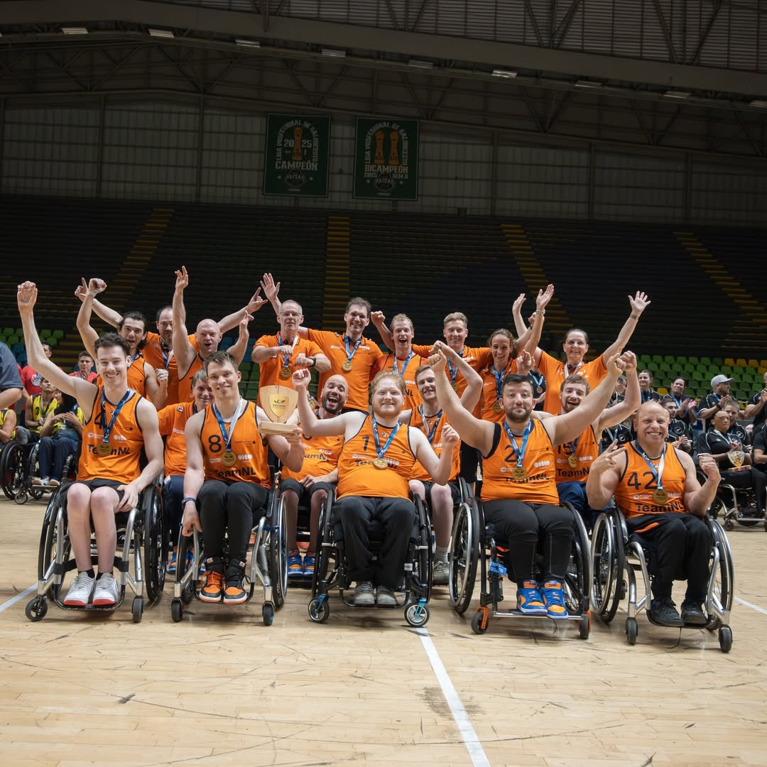 TeamNL rolstoelrugby schrijft historie met WK-plaatsing