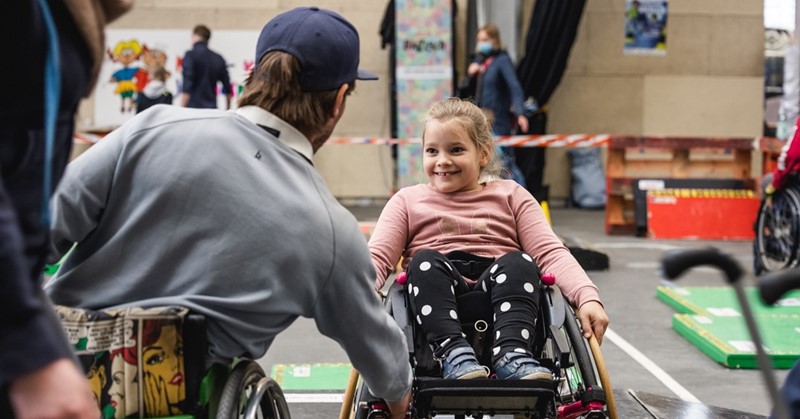 Wheelchair skills inspiratiedag Hilversum – voor ouder en kind afbeelding nieuwsbericht