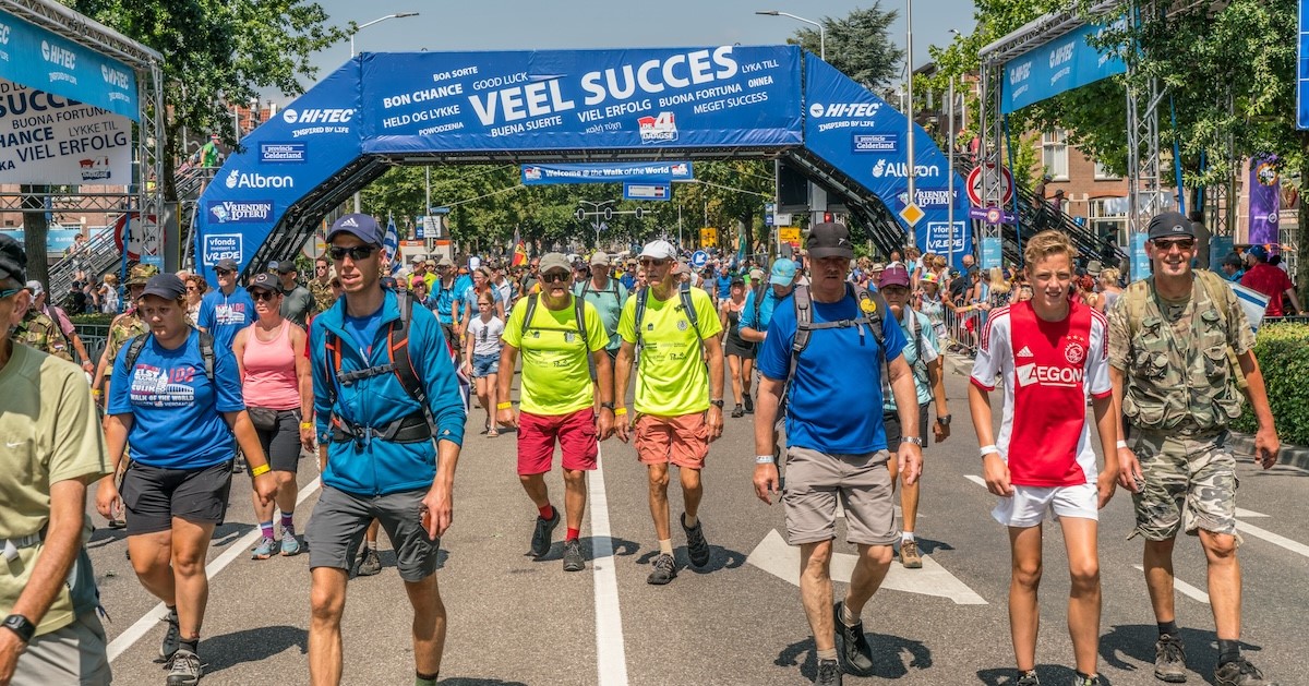 Bijzondere deelnemers bij de Nijmeegse 4Daagse afbeelding nieuwsbericht Bijzondere deelnemers bij de Nijmeegse 4Daagse afbeelding nieuwsbericht