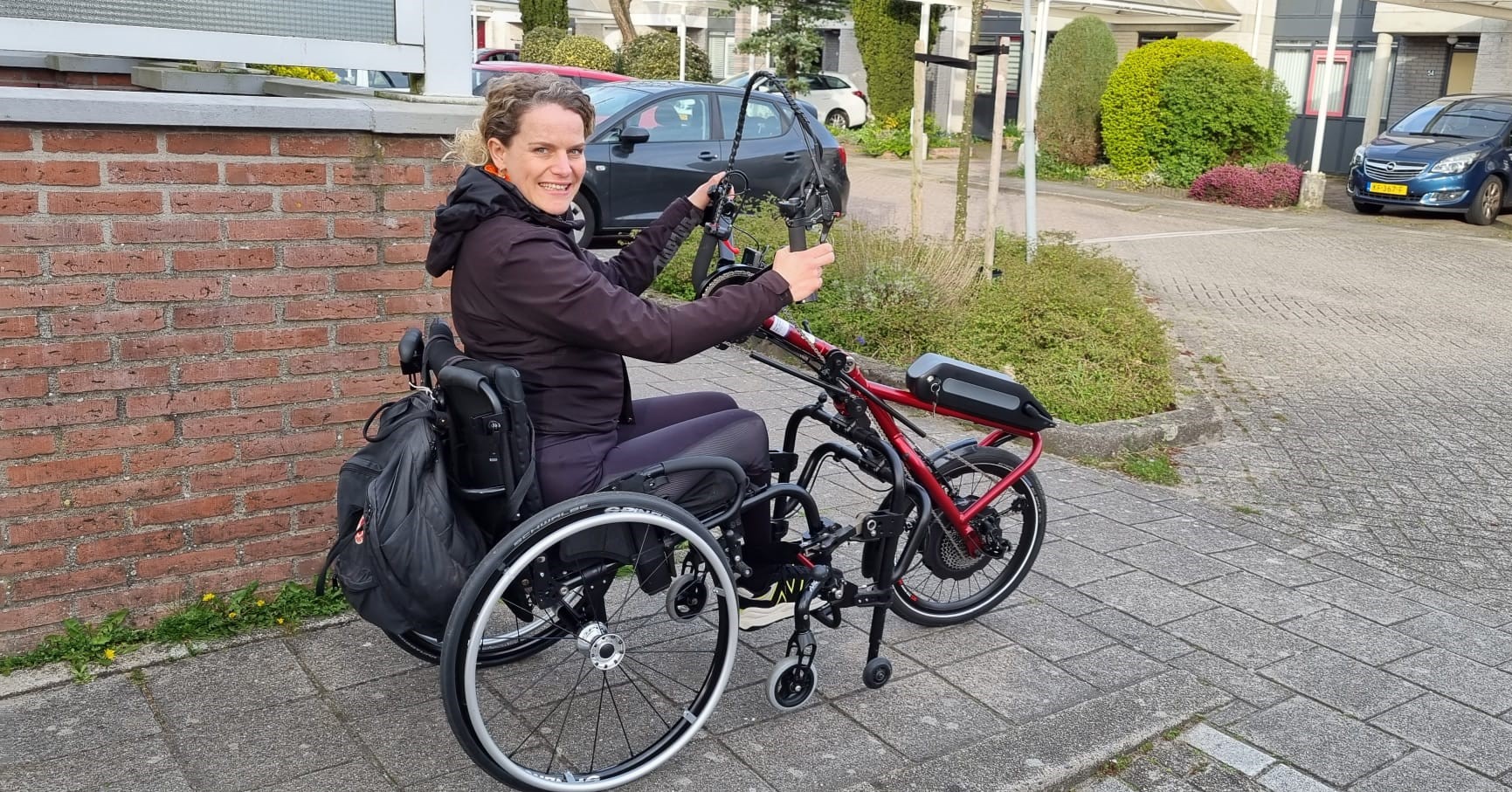 Maruschka heeft een handbike via Uniek Sporten! afbeelding nieuwsbericht Maruschka heeft een handbike via Uniek Sporten! afbeelding nieuwsbericht