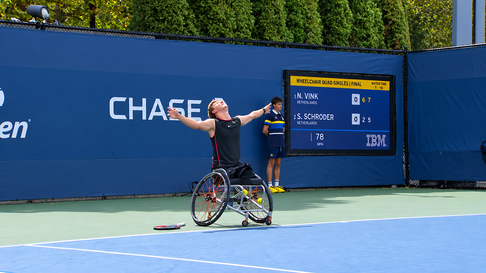 Niels Vink wint US Open en voltooit Calendar Slam