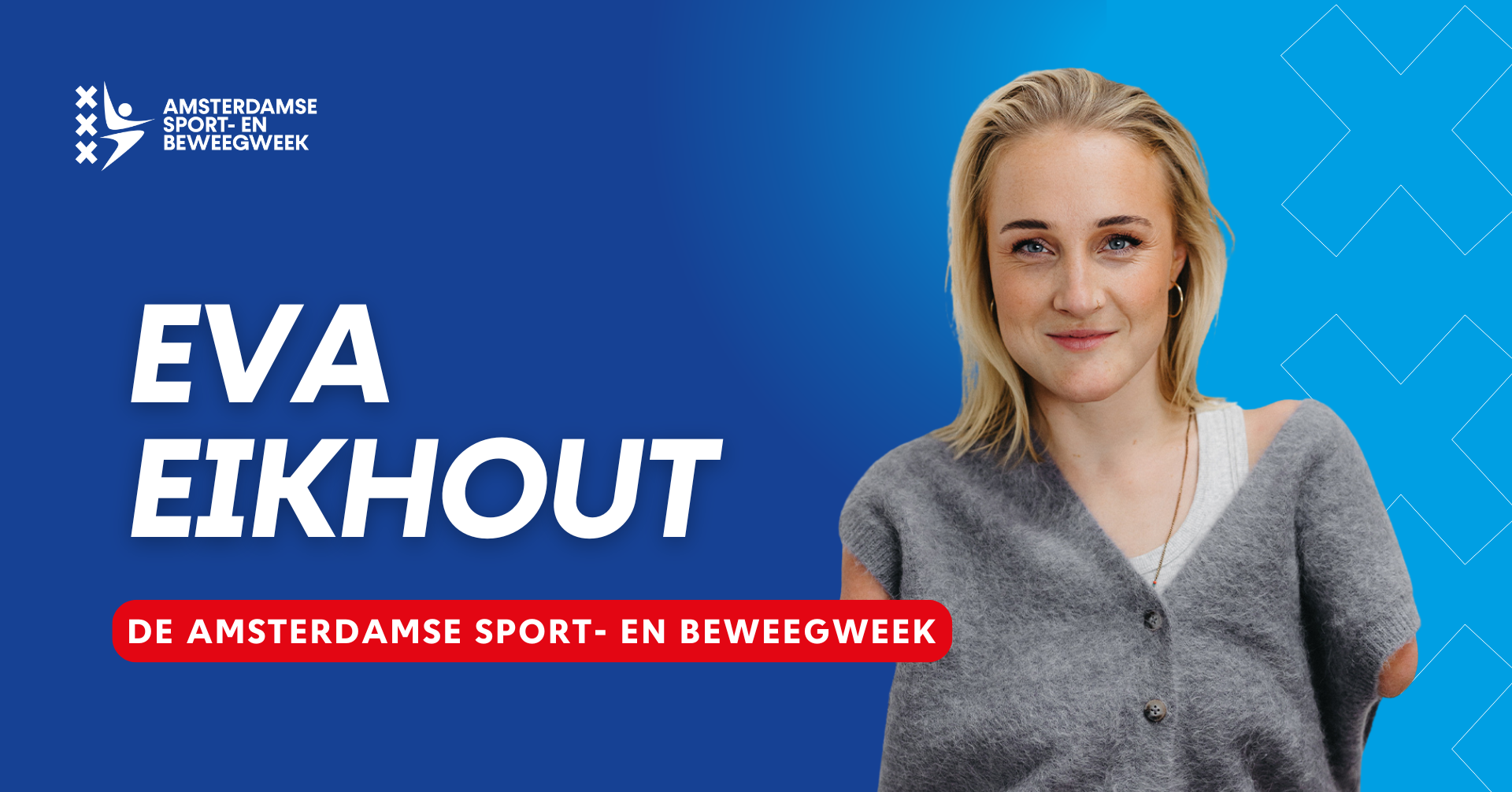 Eva Eikhout over de Amsterdamse Sport- en Beweegweek  afbeelding nieuwsbericht Eva Eikhout over de Amsterdamse Sport- en Beweegweek  afbeelding nieuwsbericht