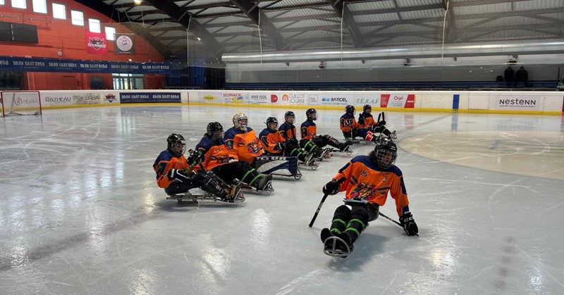 Para-ijshockeyteam met crowdfunding naar Europees toernooi afbeelding nieuwsbericht