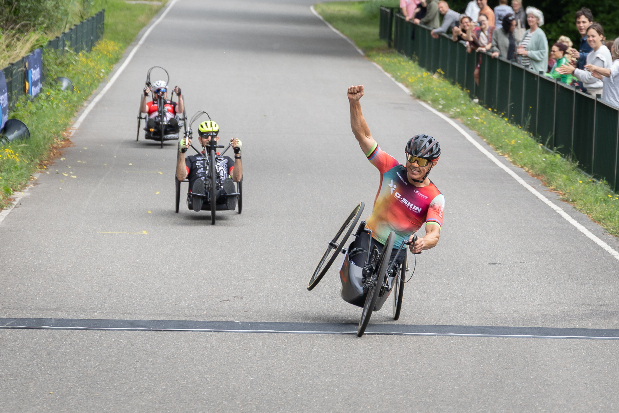 Van HandbikeBattle naar het NK Paracycling