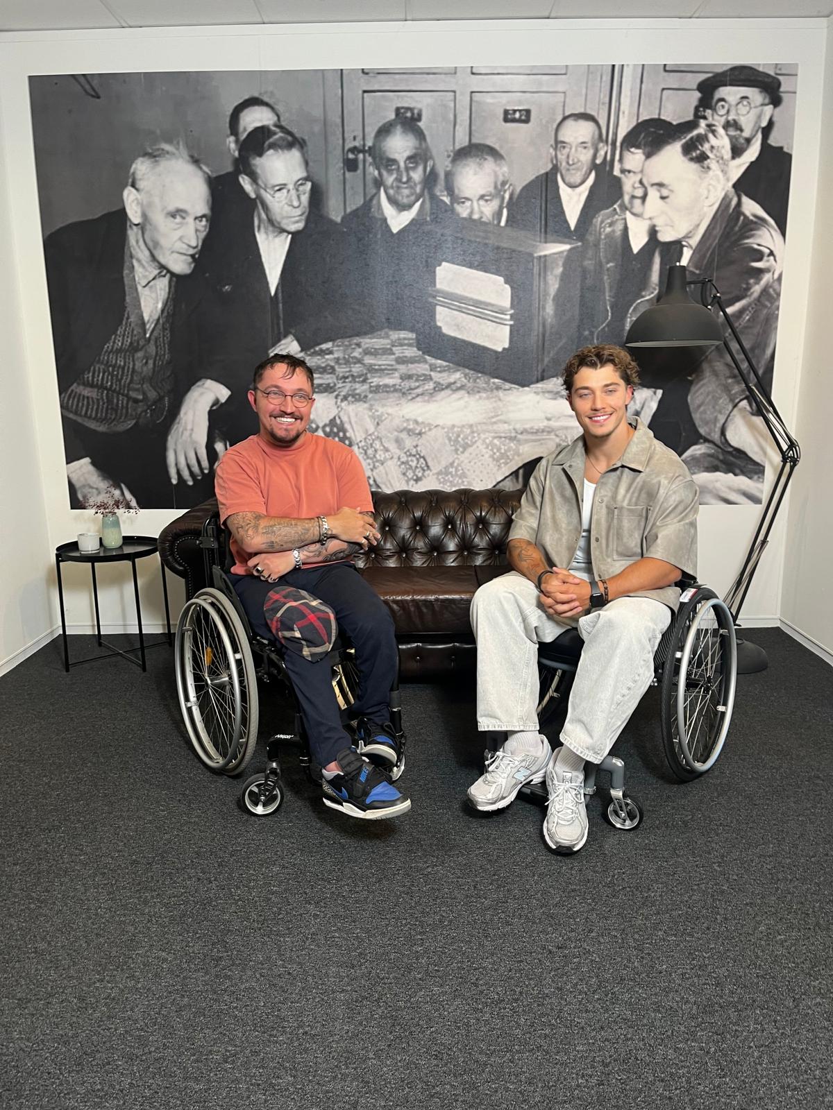 Rowan Kilian rolt 50 kilometer voor Fonds Gehandicaptensport
