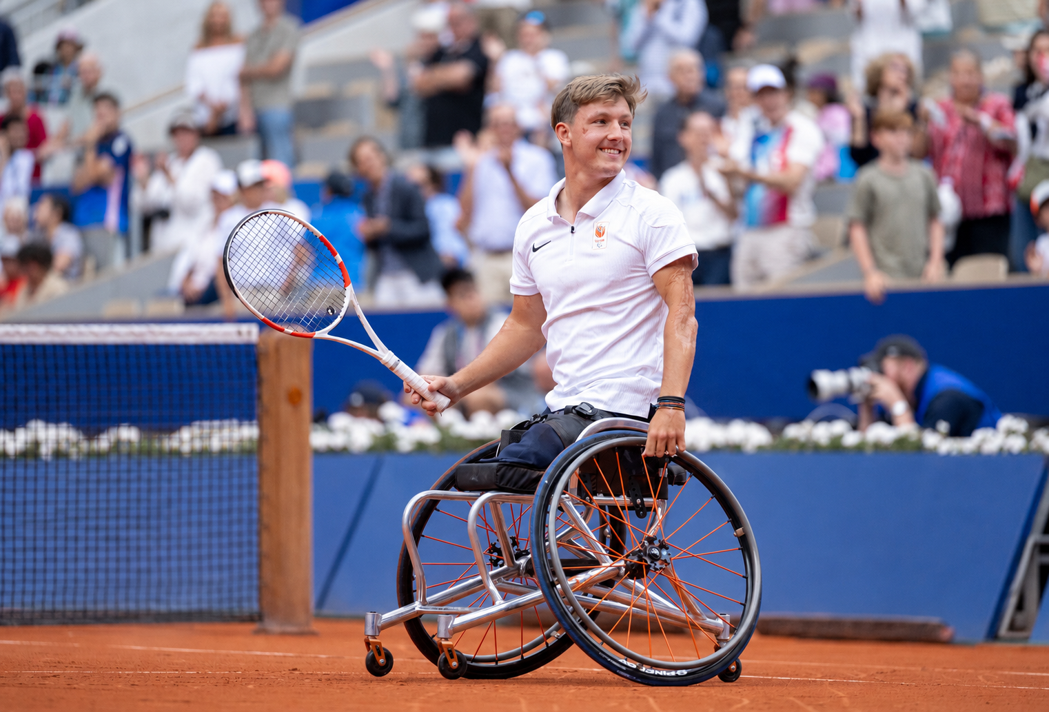 Niels Vink wint Wimbledon voor de vierde keer op rij