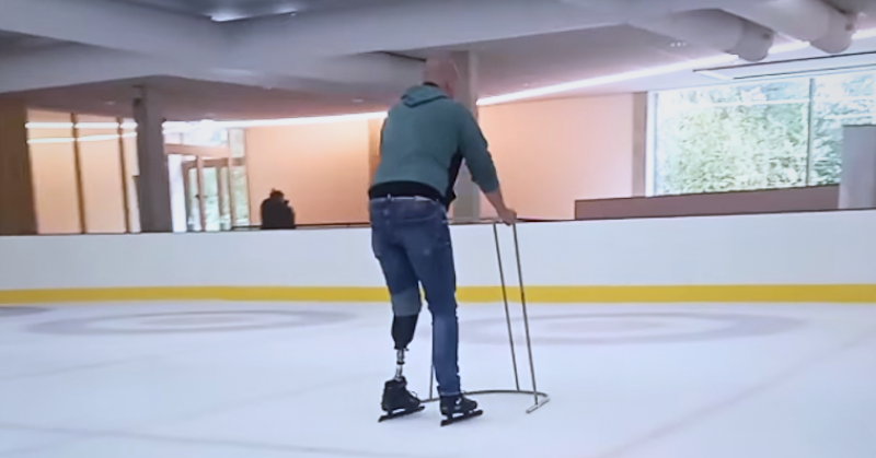 Schaatsen met een prothese? Het kan! afbeelding nieuwsbericht