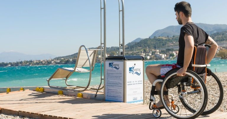 Griekse stranden worden rolstoeltoegankelijk! afbeelding nieuwsbericht