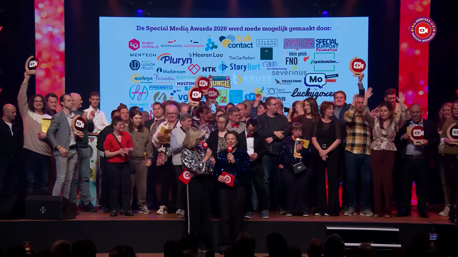 Tien mediamakers winnen Special Media Awards 2026