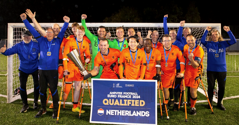 Brabantse doelmannen plaatsen zich voor EK Amputatievoetbal: "Zo trots op dit team!"  afbeelding nieuwsbericht