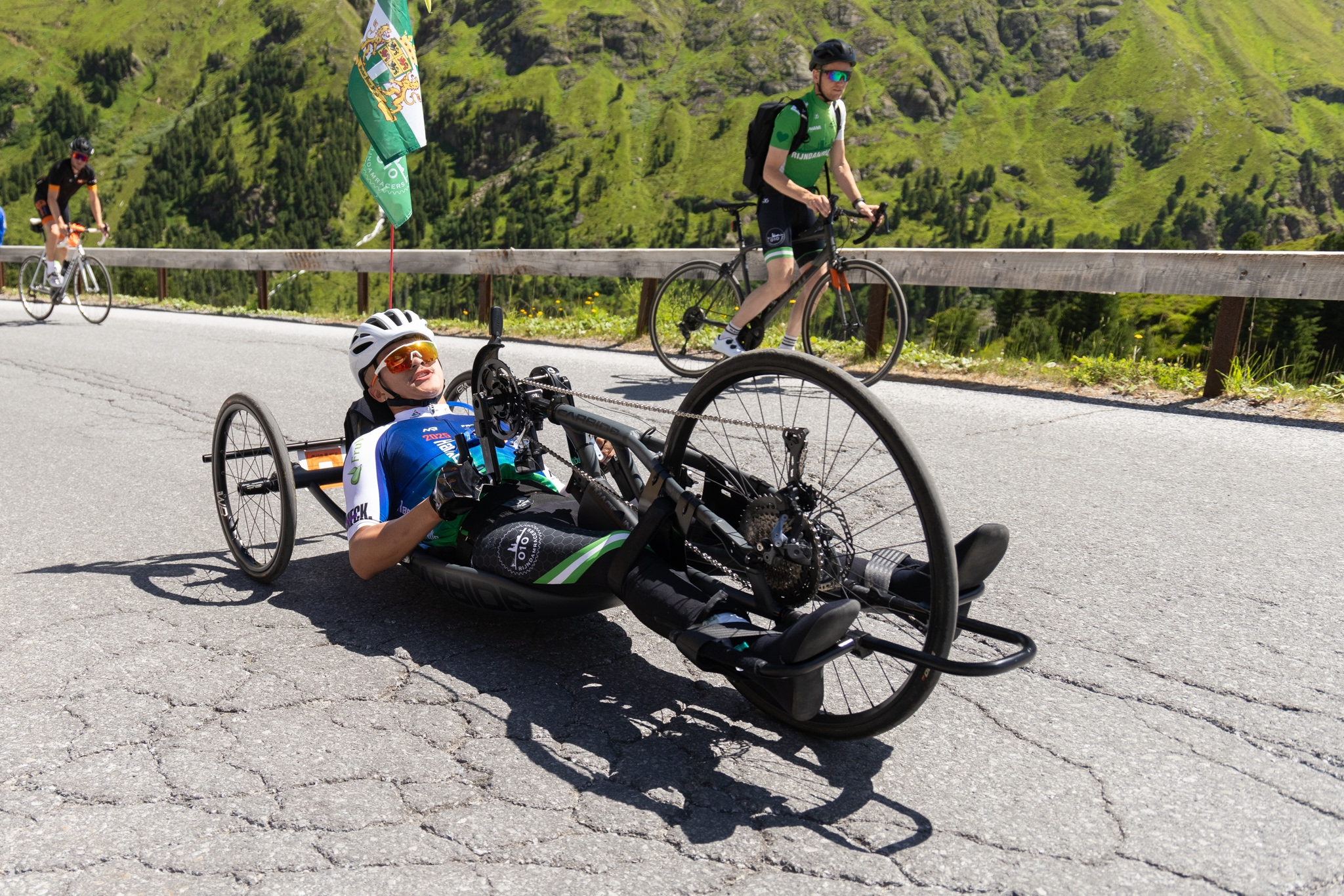 Handbikers overwinnen de berg én zichzelf tijdens HandbikeBattle in het Kaunertal