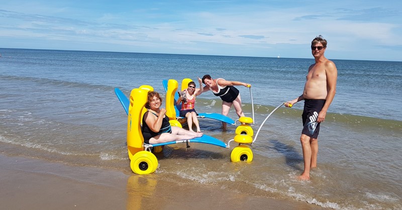 Haagse stranden beter toegankelijk met allerlei extra’s afbeelding nieuwsbericht