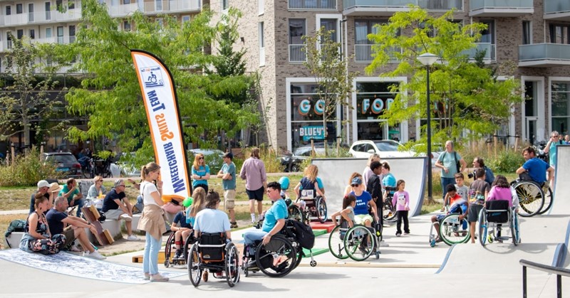 Wheelchair Skills en Urban Sports in Amsterdam afbeelding nieuwsbericht