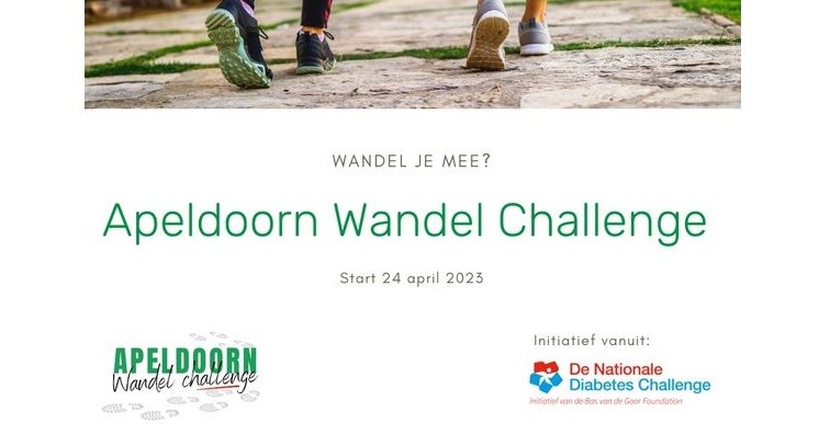 Apeldoorn Wandel Challenge 2023 afbeelding nieuwsbericht