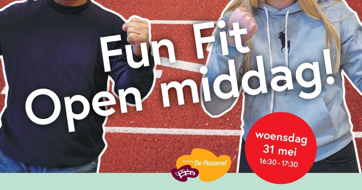 Voor iedereen van 18+ met een verstandelijke beperking, FunFit! Kom je ook? afbeelding nieuwsbericht Voor iedereen van 18+ met een verstandelijke beperking, FunFit! Kom je ook? afbeelding nieuwsbericht